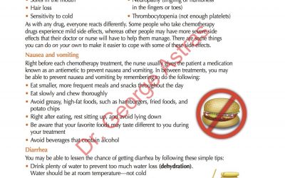 Coping with the  Side Effects of Chemotherapy