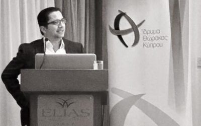Στιγμιότυπα από τις ομιλίες του Δρ Άστρα κατά τις ενημερωτικές ομιλίες του Ιδρύματος Θώρακα Κύπρου